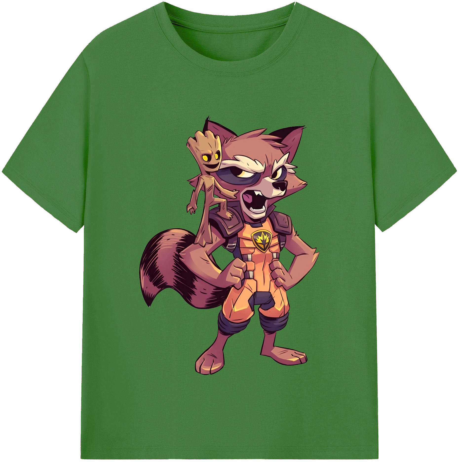 （画像用） アベンジャーズ The Avengers レディースカジュアルプリントTシャツ（綿100％）